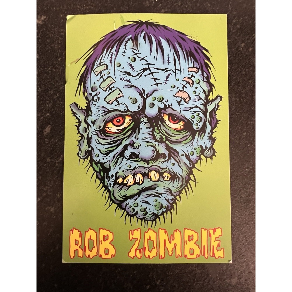 Rob Zombie "Living‎ Dead Girl" MTV Total Request Promo Postcard – 1999